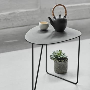 Curve Hippo side table L - black-anthracite - LIND DNA