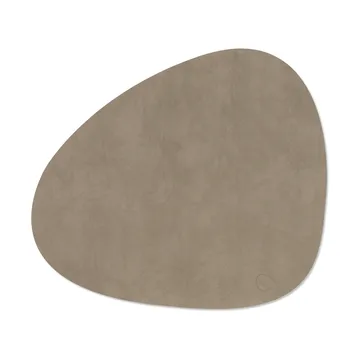 Curve Nupo placemat - Nomad grey, 44x37 cm - LIND DNA