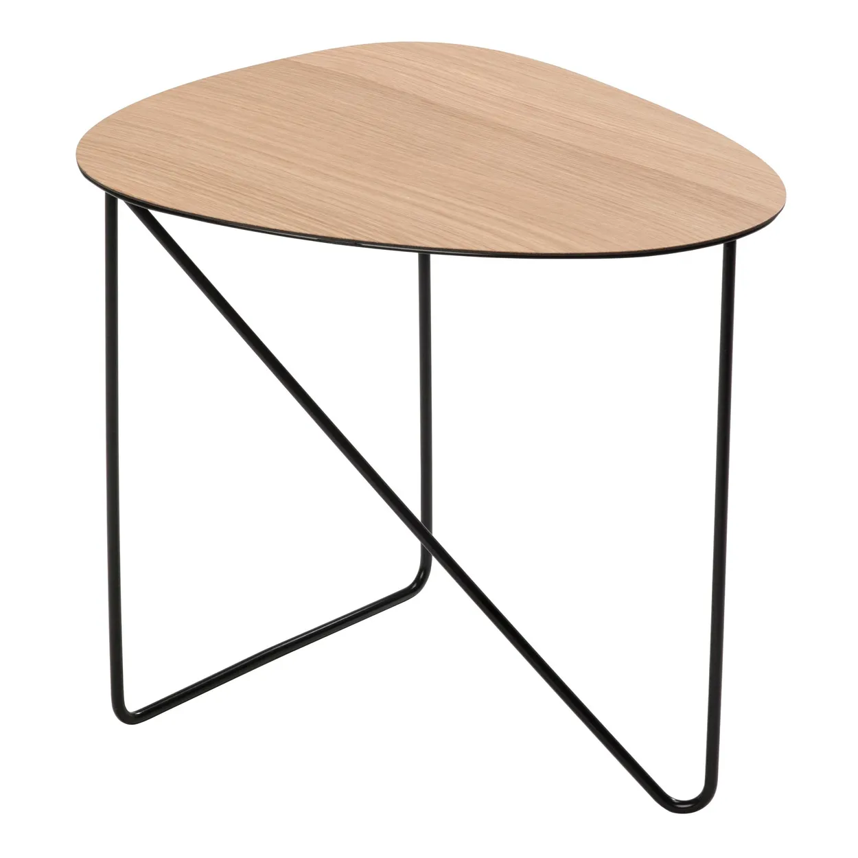 LIND DNA Curve side table M oak | Scandinavian Design | Side tables | Beige