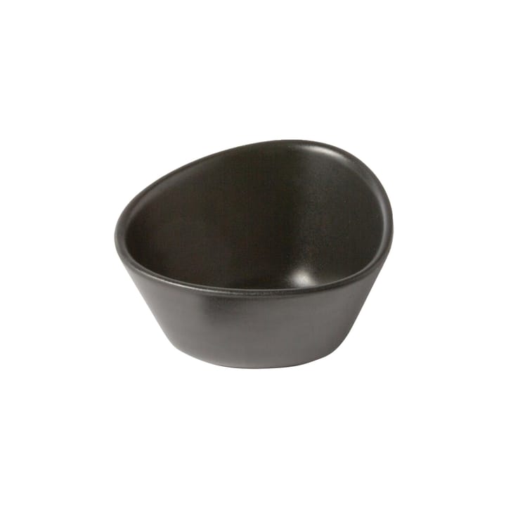 Curve Stoneware bowl S 10x11 cm - black - LIND DNA