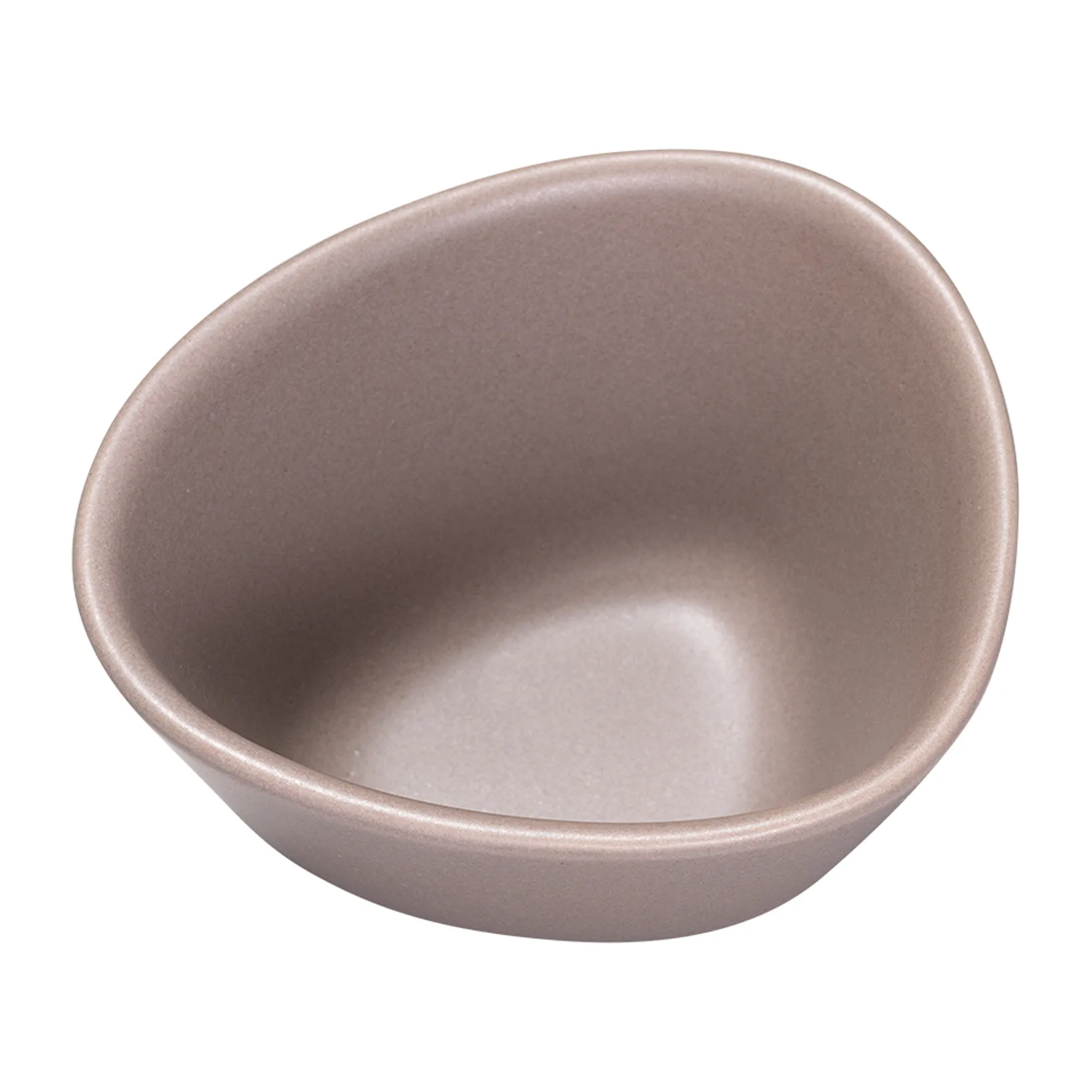 Curve Stoneware bowl S 10x11 cm, Warm Grey LIND DNA