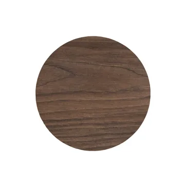 Cut & Serve circle round chopping board S - Walnut - LIND DNA