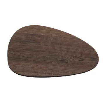 Cut & Serve curve chopping board L - Walnut - LIND DNA
