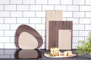Cut & Serve curve chopping board S - Ash - LIND DNA