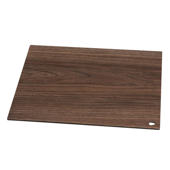 Cut & Serve square chopping board L - Walnut - LIND DNA