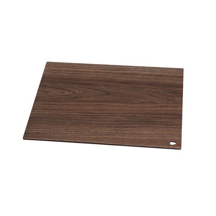 Cut & Serve square chopping board S - Walnut - LIND DNA