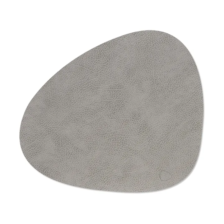 Hippo placemat curve - anthracite grey, 44x37 cm - LIND DNA