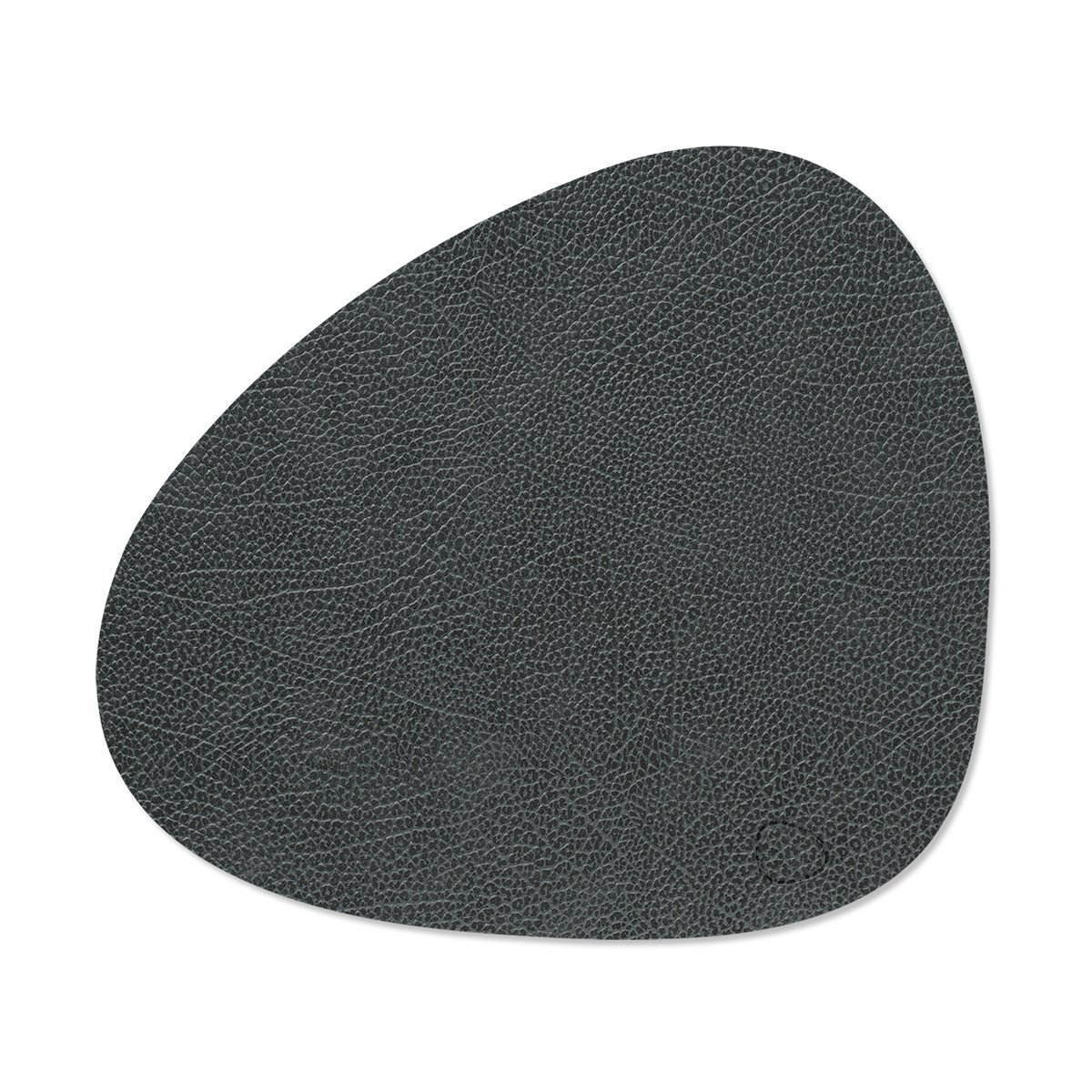 LIND DNA Hippo placemat curve M Black-anthracite | Scandinavian Design | Placemats | Black