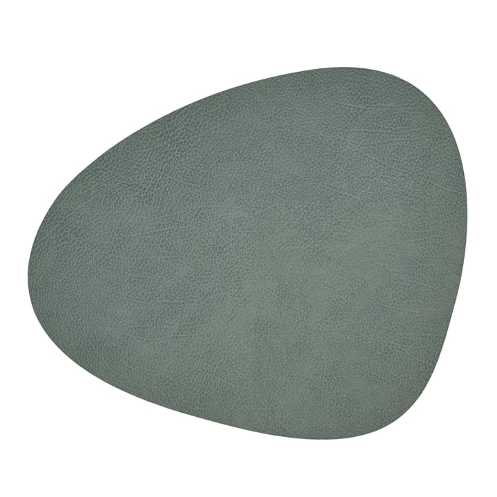 Hippo placemat curve - pastel green - LIND DNA