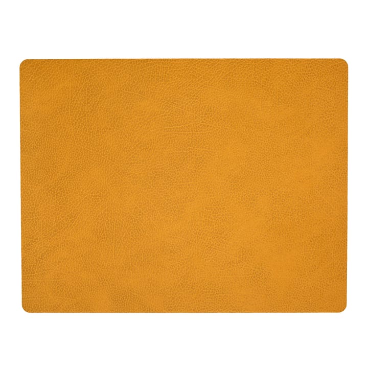 Hippo placemat square - curry - LIND DNA