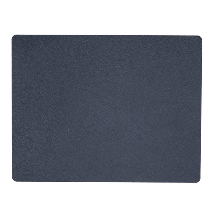 Hippo placemat square - marine blue - LIND DNA