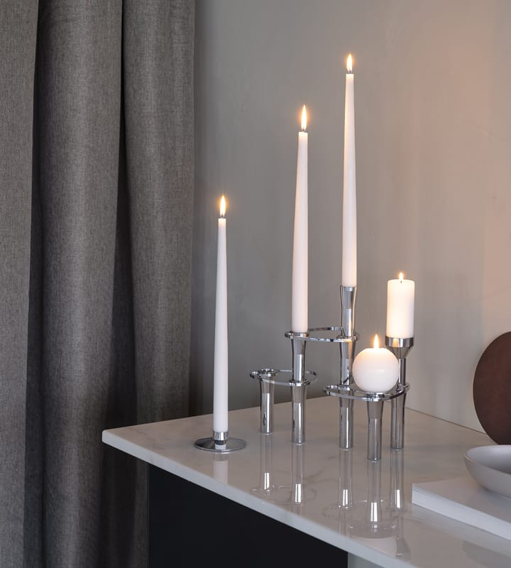 Lind Curve combinable candle sticks chrome - Double - LIND DNA