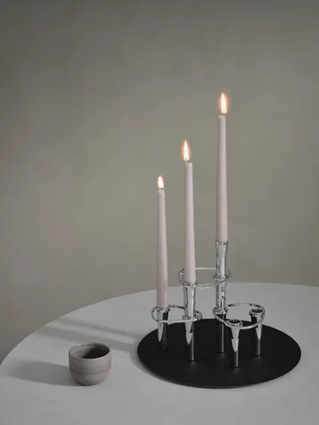 Lind Curve combinable candle sticks chrome - Single - LIND DNA