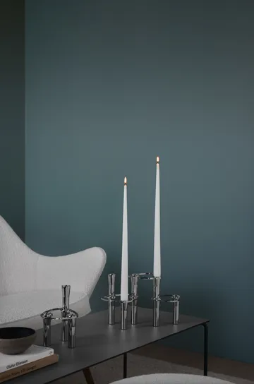 Lind Curve combinable candle sticks chrome - Single - LIND DNA
