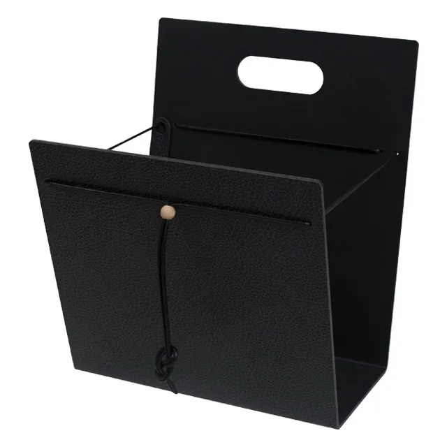 Magazine Holder Hippo M, black-anthracite LIND DNA