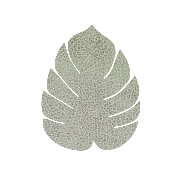 Monstera Leaf Hippo coaster - Olive green - LIND DNA