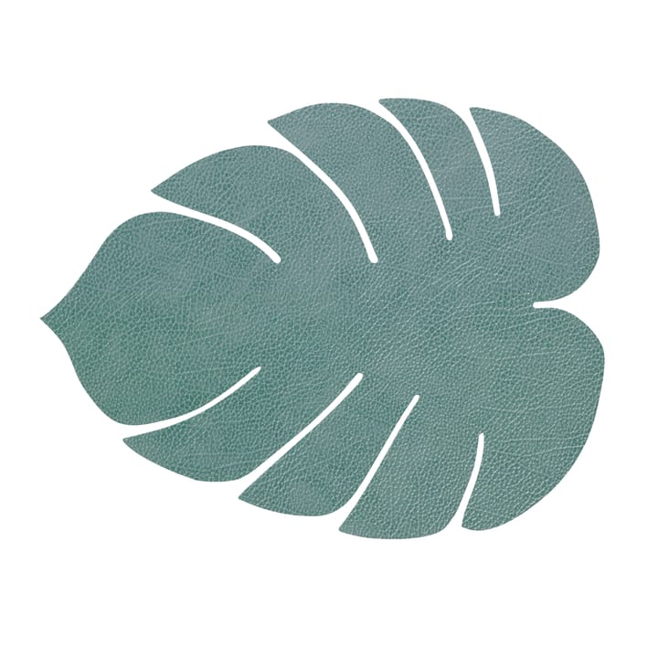 Monstera Leaf Hippo placemat S - Pastel green - LIND DNA