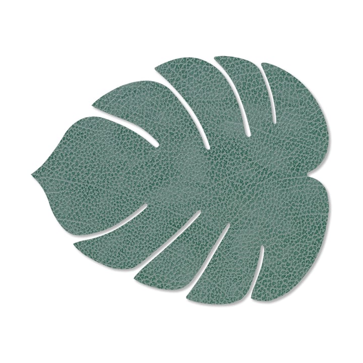 Monstera Leaf Hippo placemat S, Pastel green LIND DNA