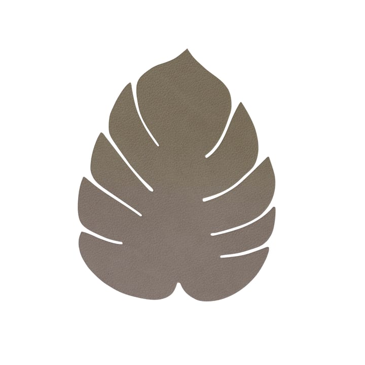 Monstera Leaf Nupo coaster - Army green - LIND DNA