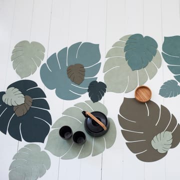 Monstera Leaf Nupo coaster - Army green - LIND DNA