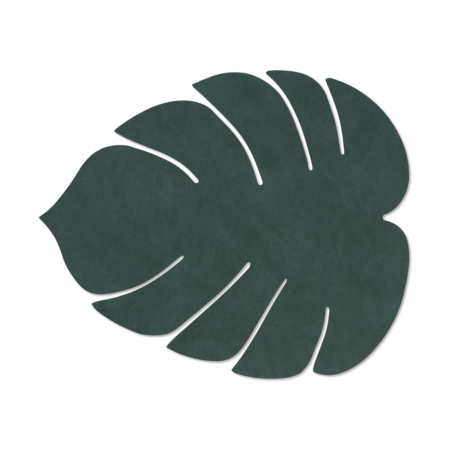 Monstera Leaf Nupo placemat L, Dark green LIND DNA