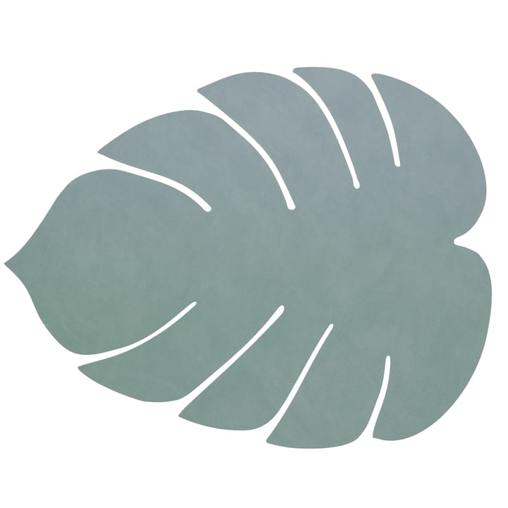 Monstera Leaf Nupo placemat L - Pastel green - LIND DNA