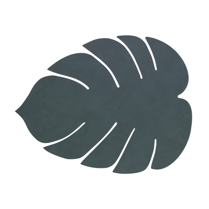 Monstera Leaf Nupo placemat S - Dark green - LIND DNA