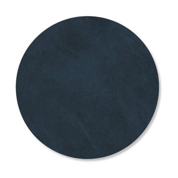 Nupo coaster circle reversible 1 pc - Midnight blue-petrol - LIND DNA