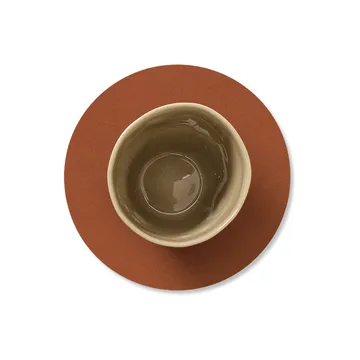 Nupo coaster circle - Rust - LIND DNA