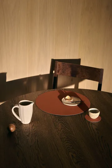 Nupo coaster circle - Rust - LIND DNA