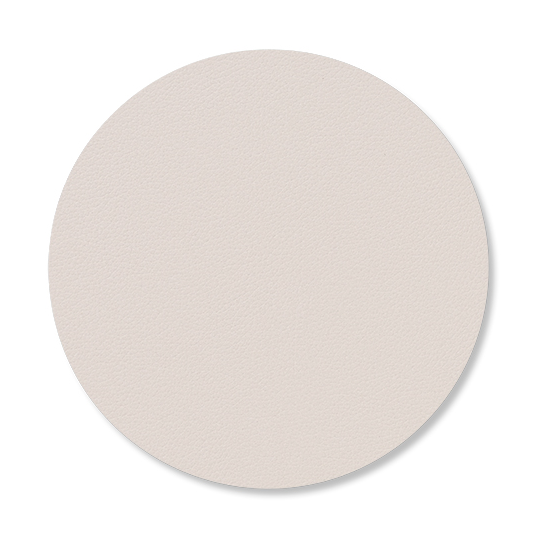 LIND DNA Nupo coaster circle Soft nude | Scandinavian Design | Coasters | Beige