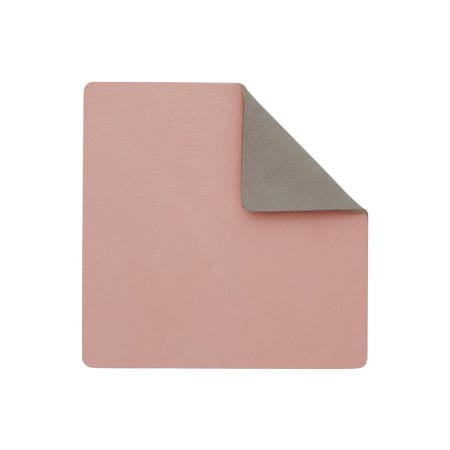 Nupo coaster reversible square 1 pcs - pink-light grey - LIND DNA