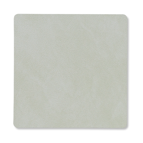 LIND DNA Nupo coaster square metallic (stone grey) | Scandinavian Design | Coasters | Grey