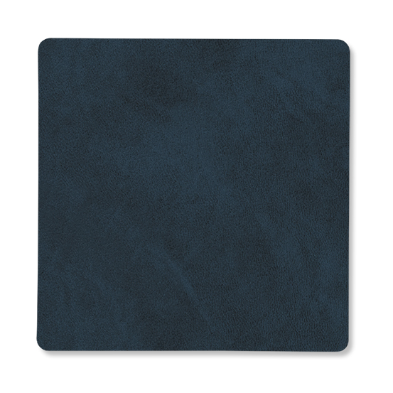 LIND DNA Nupo coaster square Midnight blue | Scandinavian Design | Coasters | Blue