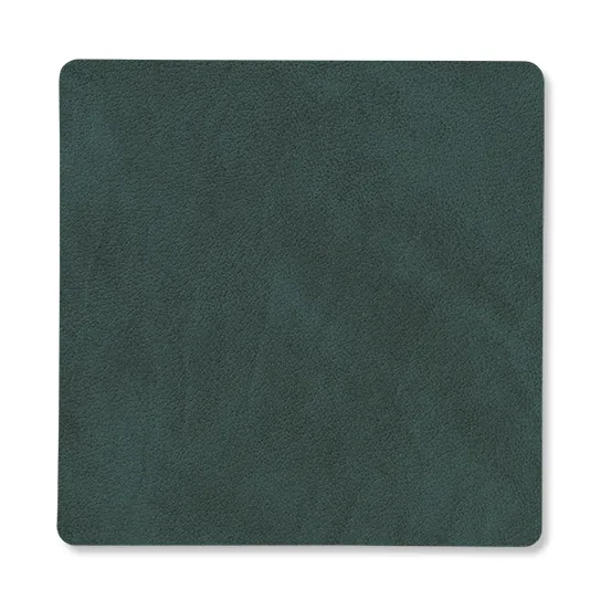 Nupo coaster square reversible 1 pcs, Dark green-olive green LIND DNA