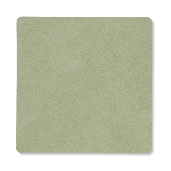 Nupo coaster square reversible 1 pcs, Dark green-olive green LIND DNA