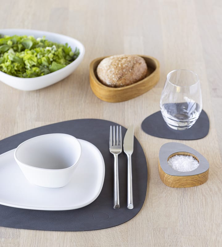 Nupo place mat curve M - Anthracite - LIND DNA