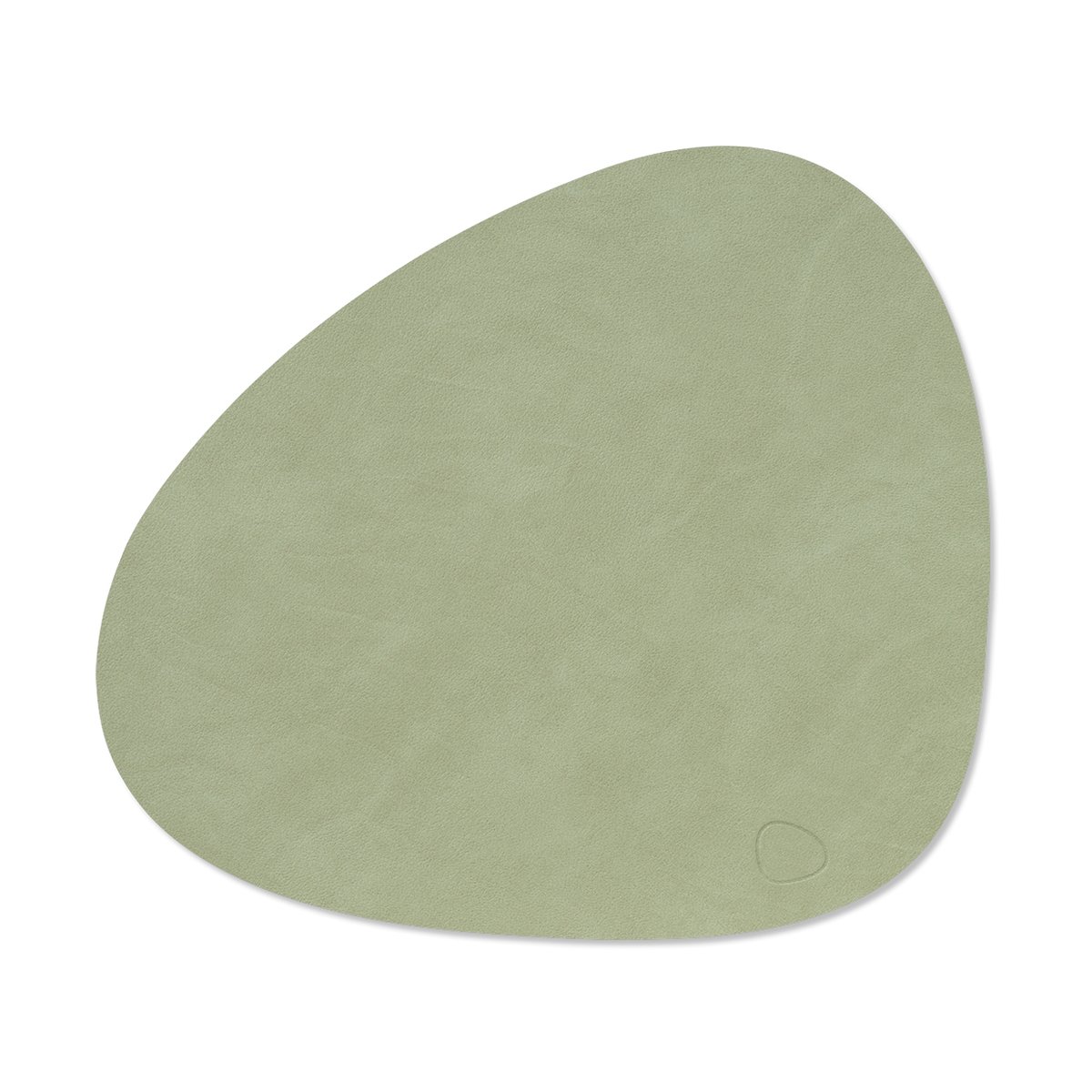 LIND DNA Nupo place mat curve M Olive green | Scandinavian Design | Placemats | Green