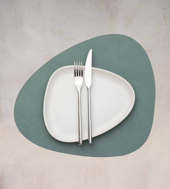 Nupo place mat curve M - Pastel green - LIND DNA