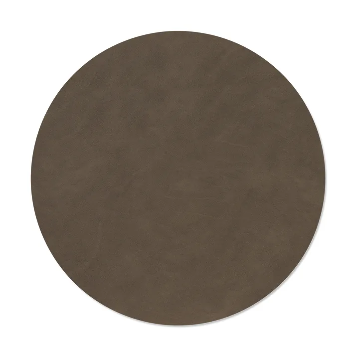 Nupo placemat - Caviar, circle, L - LIND DNA