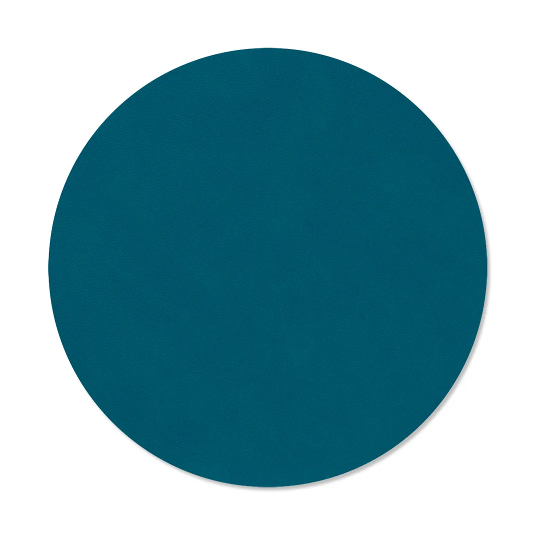 Nupo placemat circle M, Petrol LIND DNA