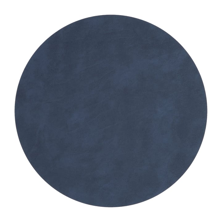 Nupo placemat circle reversible M 1 pcs - Midnight blue-petrol - LIND DNA