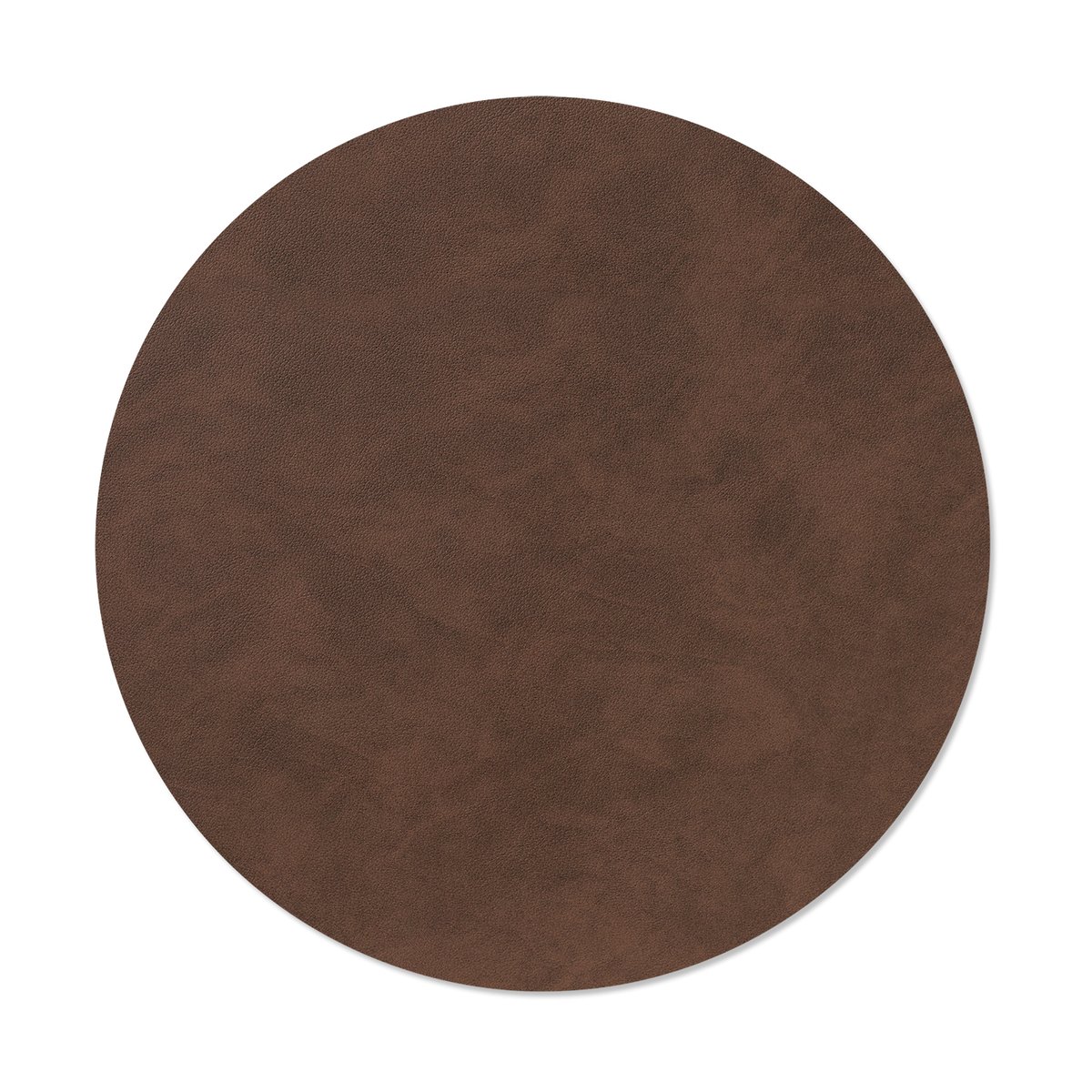 LIND DNA Nupo placemat circle XL Dark brown | Scandinavian Design | Placemats | Brown