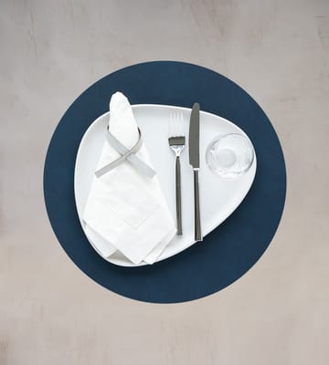 Nupo placemat circle XL - Midnight blue - LIND DNA