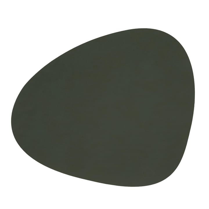 Nupo placemat curve - dark green - LIND DNA