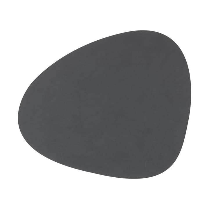 Nupo placemat curve L - anthracite grey - LIND DNA