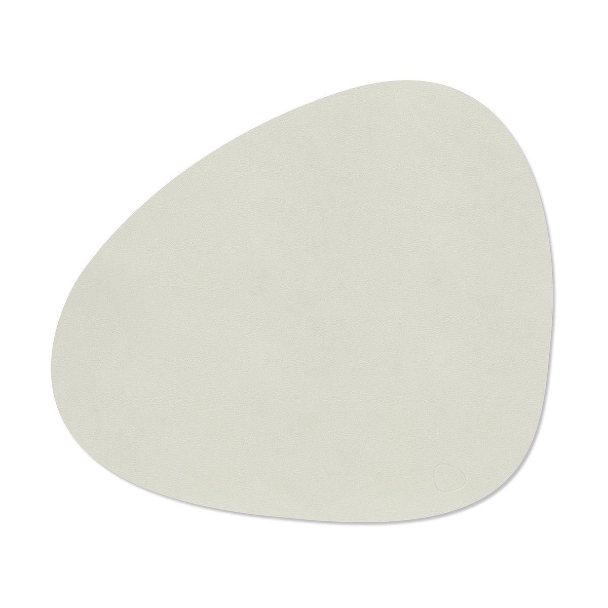 LIND DNA Nupo placemat curve L Linen | Scandinavian Design | Placemats | Grey