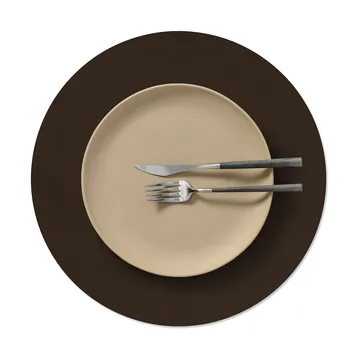Nupo placemat - Hazel, circle, L - LIND DNA