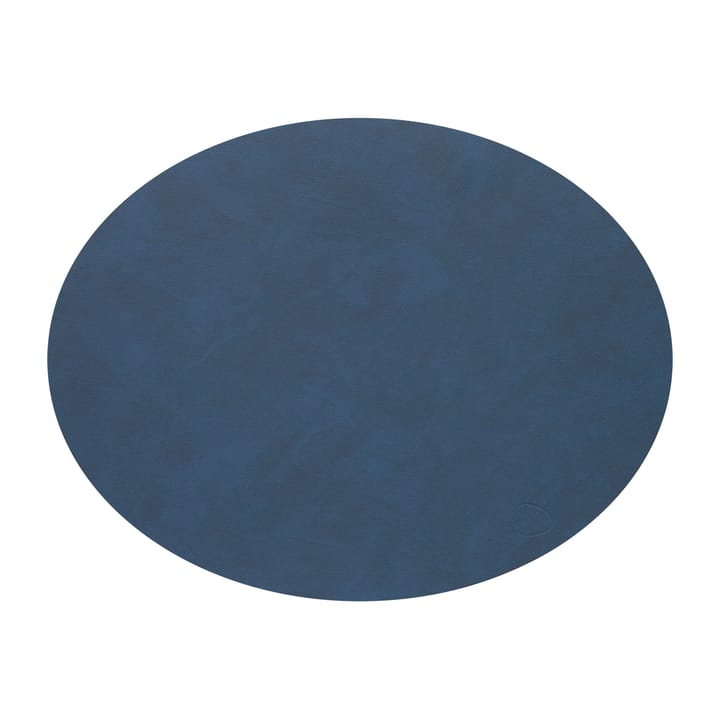 Nupo placemat oval S - Midnight blue - LIND DNA