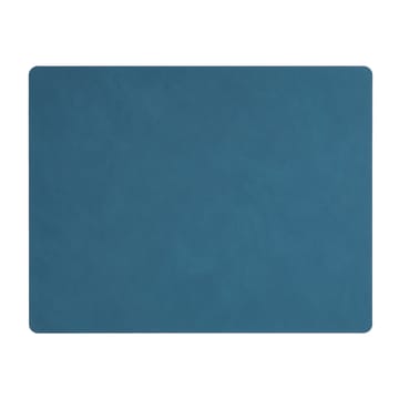 Nupo placemat reversible square L 1 pc - Midnight blue-petrol - LIND DNA